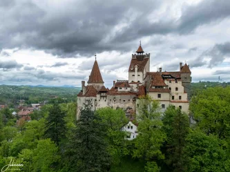 Perched high on a rocky hill under a dramatic sky, Bran Castle is an imposing medieval citadel. While famously shrouded in the legend of Dracula, this 14th-century fortress served a crucial historical role—guarding the ancient border between Transylvania and Wallachia. A powerful blend of folklore and stone-cold history.