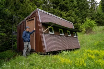 Two afternoons, many hours spent in the silent anticipation of the forest. This sturdy hide, deep in the Carpathian woods, is a privileged place, accessed only with a guide. Despite the dedicated wait and careful planning, the forest kept its secrets—a humbling reminder that in the world of wild brown bears, they dictate the timetable. Patience is the ultimate lens.