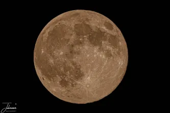 The closest Full Moon of the entire year! This is the stunning November 5, 2025 Beaver Supermoon, captured with every breathtaking detail.